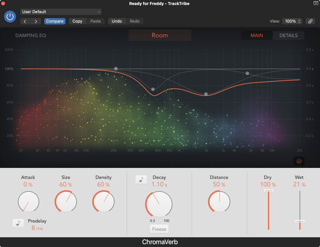 Logic Pro X ChromaVerb