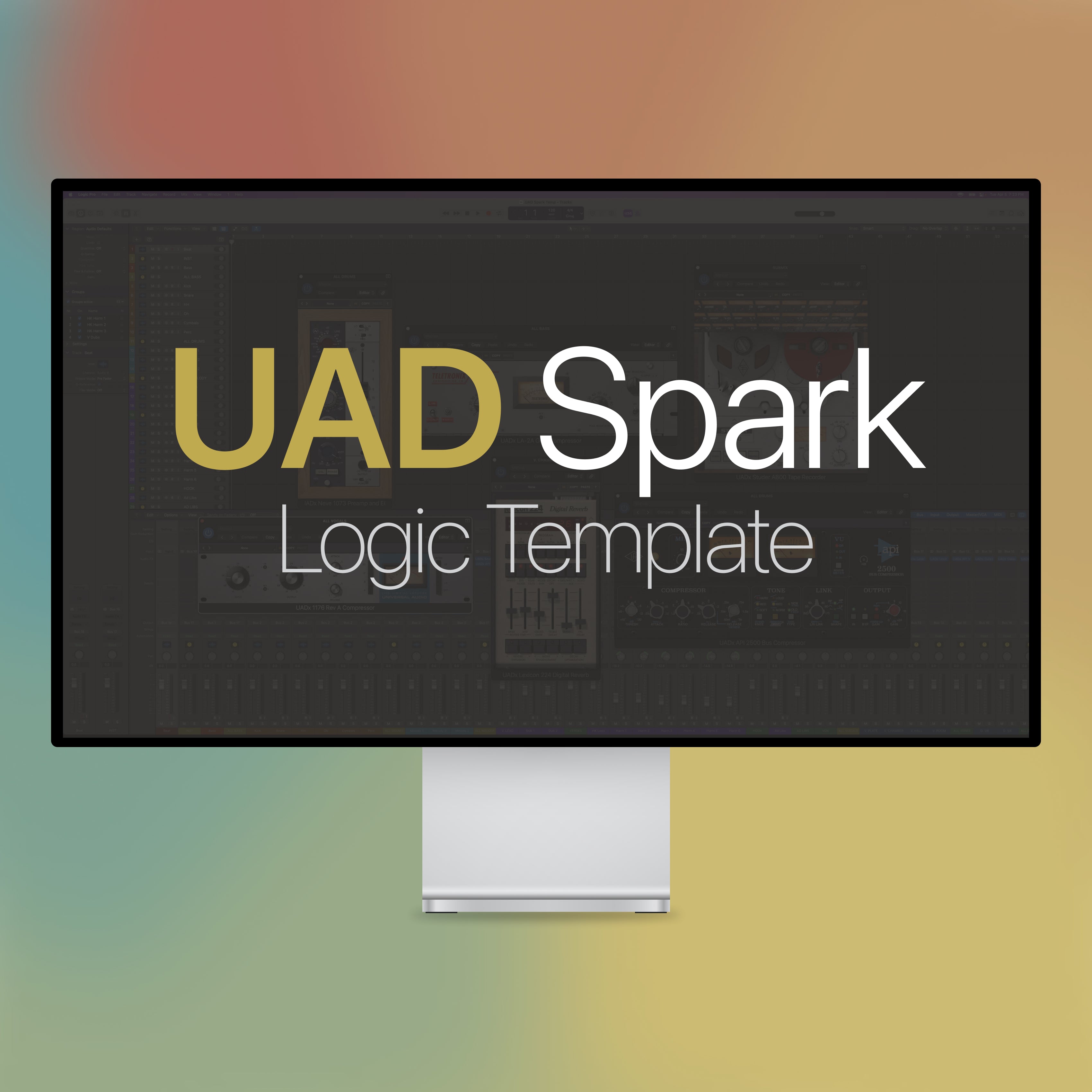 UAD Spark Mix Template (LPX)