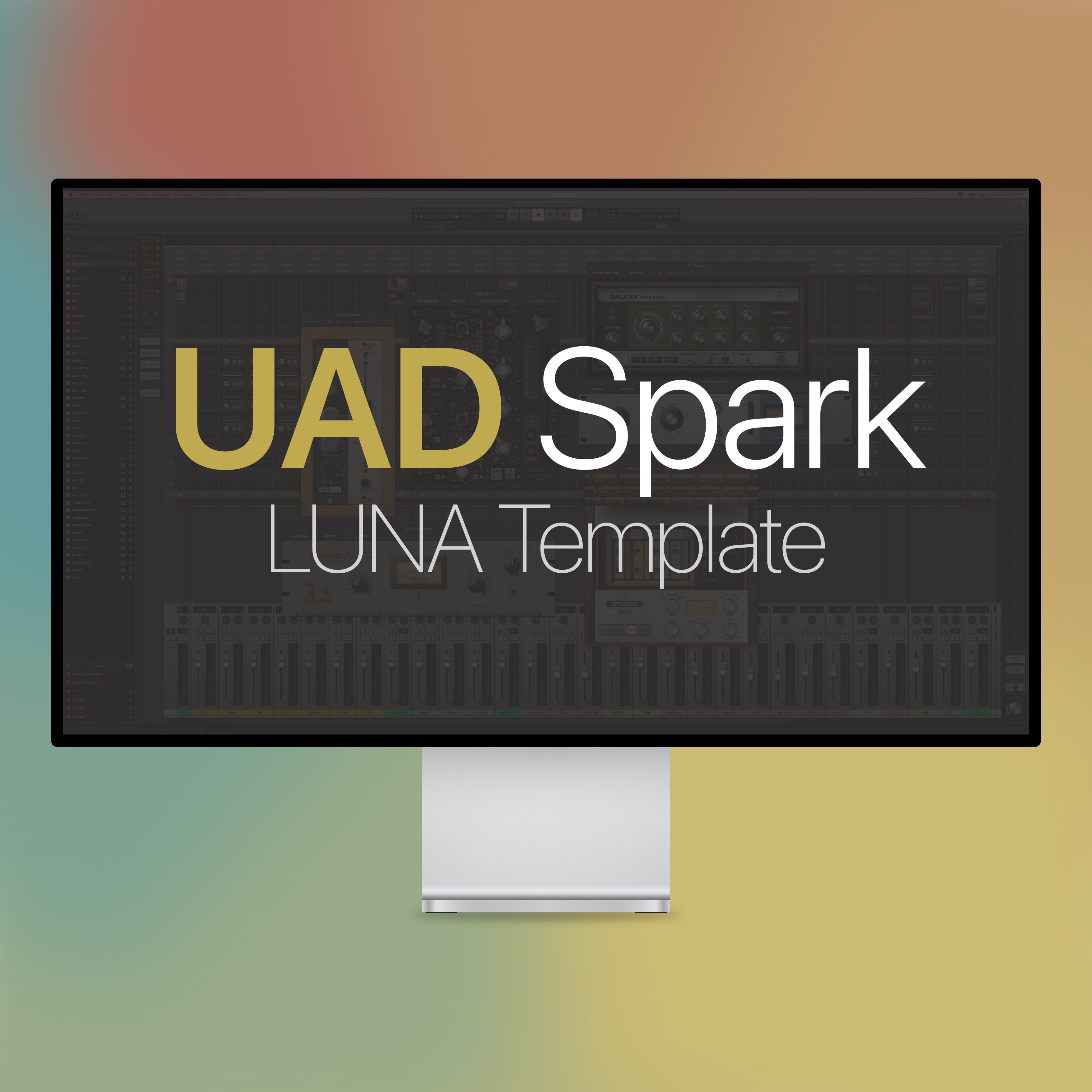 UAD Spark Mix Template (LUNA)
